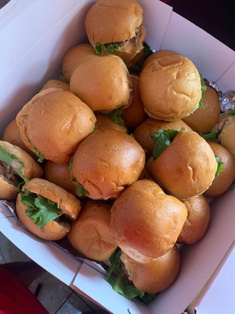 Mini burgers